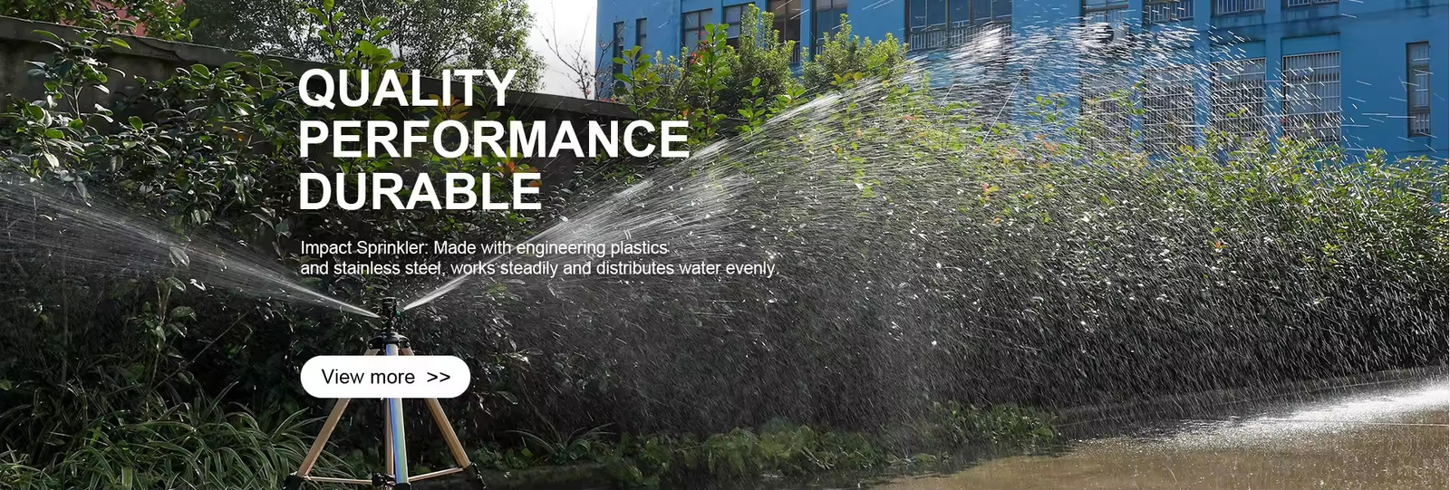 Sprinkler met een middellange afstand