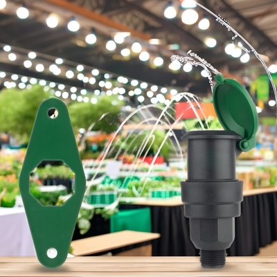 Verbeter uw irrigatiesysteem voor de landbouw met sprinklers voor snelle waterinlaat