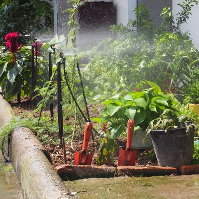 Landbouw Irrigatie Verticale Supporter Set Kit en Combinatie Sprinklers voor Duurzame