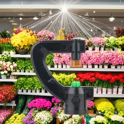 Bewatering Roterende sprinkler voor grondinbrengen en refractie-atomisatie 150-300KPA