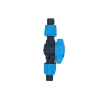 Mini plastic klep voor landbouwbewatering op maat en milieuvriendelijk