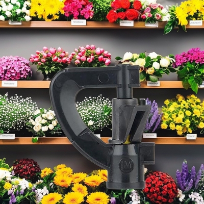 Landbouw Irrigatie G-type Driehoekige Rotary Micro-Jet Sprinkler voor tuinbewatering