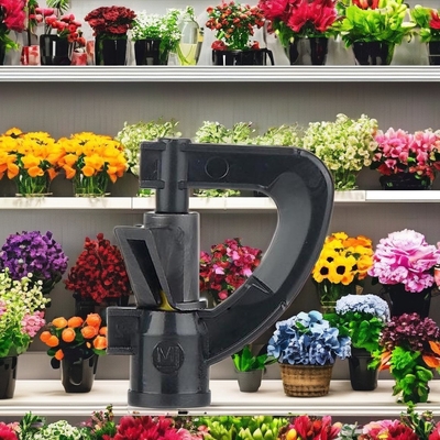 Sprayradius 2,5-2,7M 360 graden roterende sprinklers voor landbouwbewatering