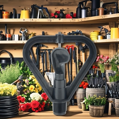 Duurzame 360 graden draaiende vlindertuin sprinkler voor landbouwbewatering