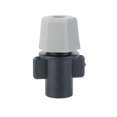 Een-uitlaat irrigatie-sprinkler voor landbouwgrasbewatering Spray Radius 0,9-1,0M