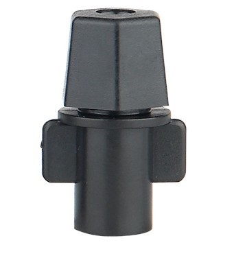 Een-uitlaat irrigatie-sprinkler voor landbouwgrasbewatering Spray Radius 0,9-1,0M