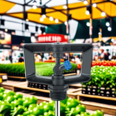250-350 KPA Damping Rotation Landbouw Irrigatie Sprinkler met technische kunststof