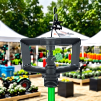 360 graden rotatie dempende tuin sprinkler voor de provincie gemaakt van engineering plastic