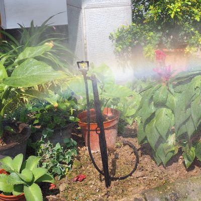 Tuinbewatering refractie atomiserende spuitstuk met waterdruk regelaar sprinkler