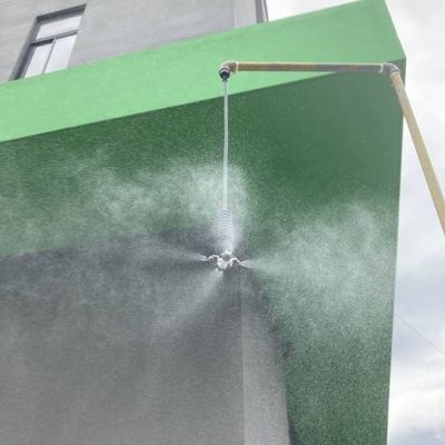 Vier-uitlaat geatomiseerde irrigatiespray voor de landbouw 250-40KPA Automatische irrigatie