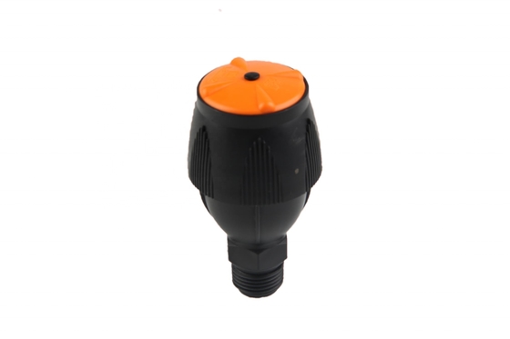 Ingenieurswerk Plastic Tuinwatersprinkler met uniek insectenbestendige draaiende spuitstuk