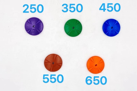 Ingenieurswerk Plastic Tuinwatersprinkler met uniek insectenbestendige draaiende spuitstuk