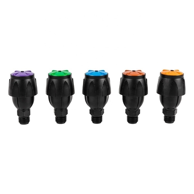 Ingenieurswerk Plastic Tuinwatersprinkler met uniek insectenbestendige draaiende spuitstuk