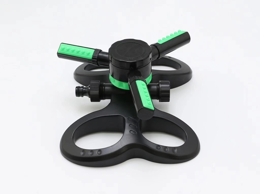 360 graden verstelbare automatische roterende tuinsprinkler 3 armen irrigatie water sprinkler
