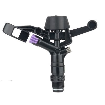 Snel aansluiten 3/4'' roterende impact sprinkler voor boomgaard en tuin waterbehoeften