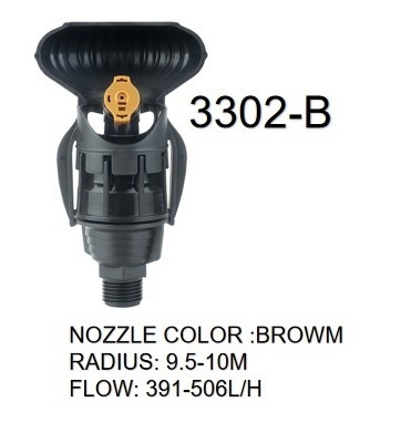 R10 Multi-outlet spuitstuk 180 graden Rotary tuin irrigatie medium sprinkler voor feestdagen