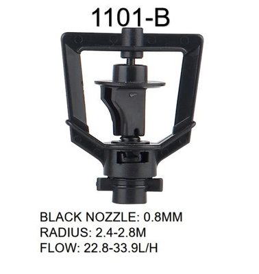 360 graden water sprinkler voor landbouwbewatering Sterk en druk 150-300kpa