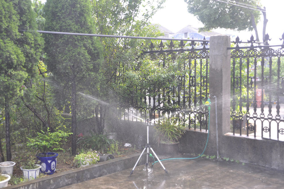 Ingenieurswerk Plastic Orchard Sprinklers met Impact Rotating Irrigation en Timer