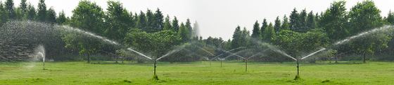 Ingenieurskunst Plastic Quick Connect Rotating Lawn Sprinkler voor 3/4' Impact Connection