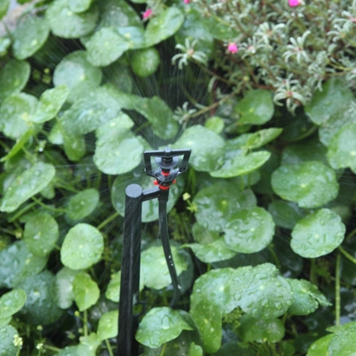 Gepersonaliseerd 360 graden sprinkler systeem voor landbouw irrigatie in micro kassen