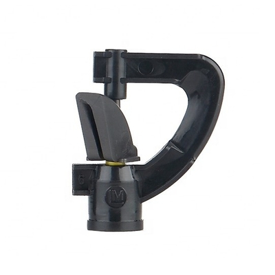 Duurzame techniek Plastic Duckbill Wheel Sprinkler voor 360° tuinboerderij irrigatie